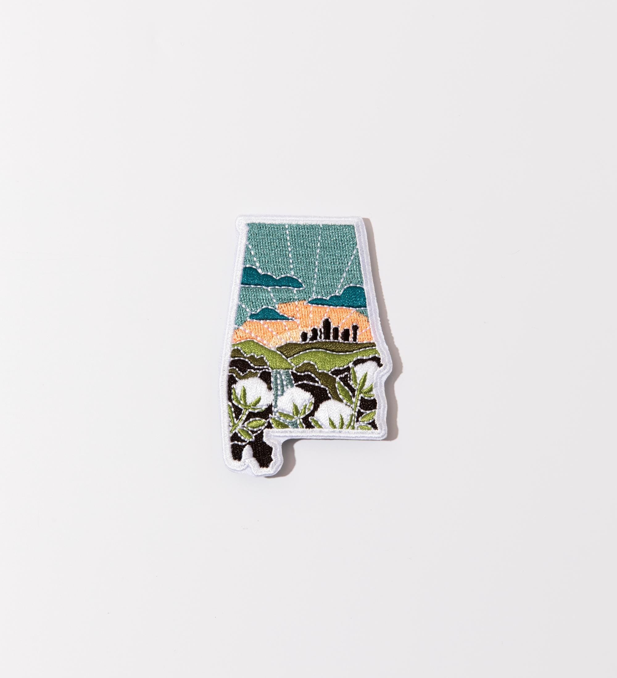 Alabama Iron-On Patch | 3" Patch | Embroidered Sew-on or Iron-on Applique