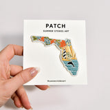 Florida Iron-On Patch | 3" Patch | Embroidered Sew-on or Iron-on Applique