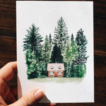 Illustrated Postcard Variety Set | Set of 6 | Mix & Match | Watercolor Postcards | Mini Art Prints | Illustrated Stationary