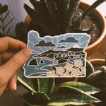 Oregon Weatherproof Durable Sticker | High Quality State Sticker | Vinyl Decal | PNW Water Bottle Sticker | Bumper Sticker | 4"