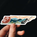 Tennessee Durable Sticker | High Quality Bumper Sticker | United States Vinyl Decal | Weatherproof Sticker | Water Bottle Sticker | 4"