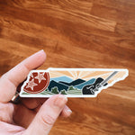 Tennessee Durable Sticker | High Quality Bumper Sticker | United States Vinyl Decal | Weatherproof Sticker | Water Bottle Sticker | 4"