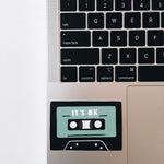 Cassette Tape Weatherproof, Durable Sticker | Bumper Sticker | Vinyl Decal | Waterbottle Sticker | Laptop decal | Music Lover Gift | It's Ok