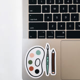 Art Lover Weatherproof, Durable Sticker | Vinyl Decal | Waterbottle Sticker | Laptop decal | Art Lover Gift | Create | Art Supplies
