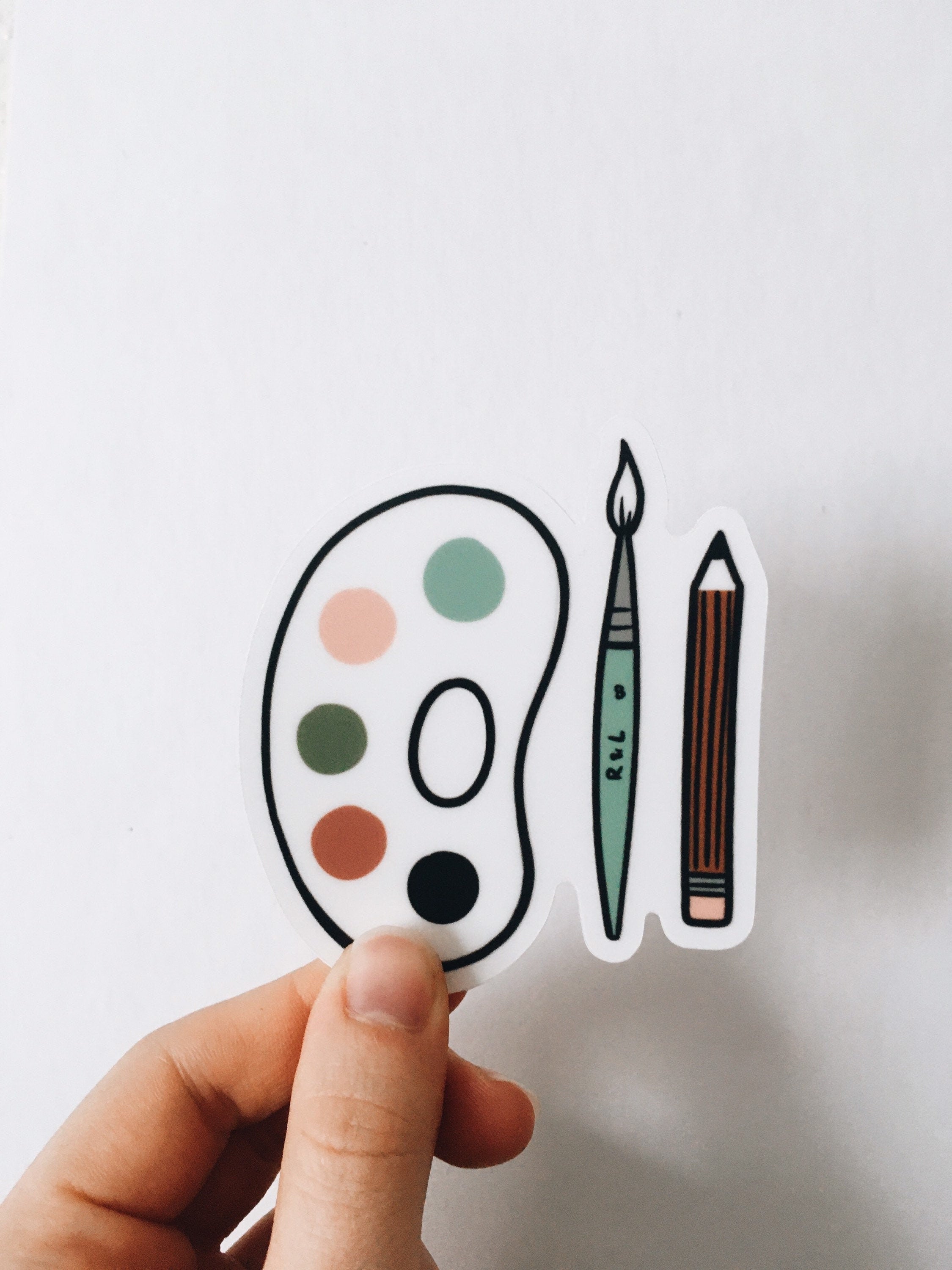 Art Lover Weatherproof, Durable Sticker | Vinyl Decal | Waterbottle Sticker | Laptop decal | Art Lover Gift | Create | Art Supplies