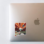 New Mexico Durable Sticker | High Quality Bumper Sticker | United States Vinyl Decal | Weatherproof State Sticker | WaterBottle Sticker | 4"