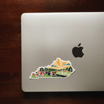Kentucky Durable Sticker | High Quality Bumper Sticker | United States Vinyl Decal | Weatherproof Sticker | Water Bottle Sticker | 4"