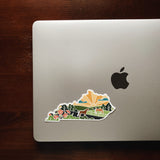 Kentucky Durable Sticker | High Quality Bumper Sticker | United States Vinyl Decal | Weatherproof Sticker | Water Bottle Sticker | 4"