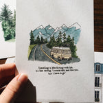 Illustrated Postcard Variety Set | Set of 6 Mix & Match | Watercolor Postcards | Mini Art Prints | Illustrated Stationary