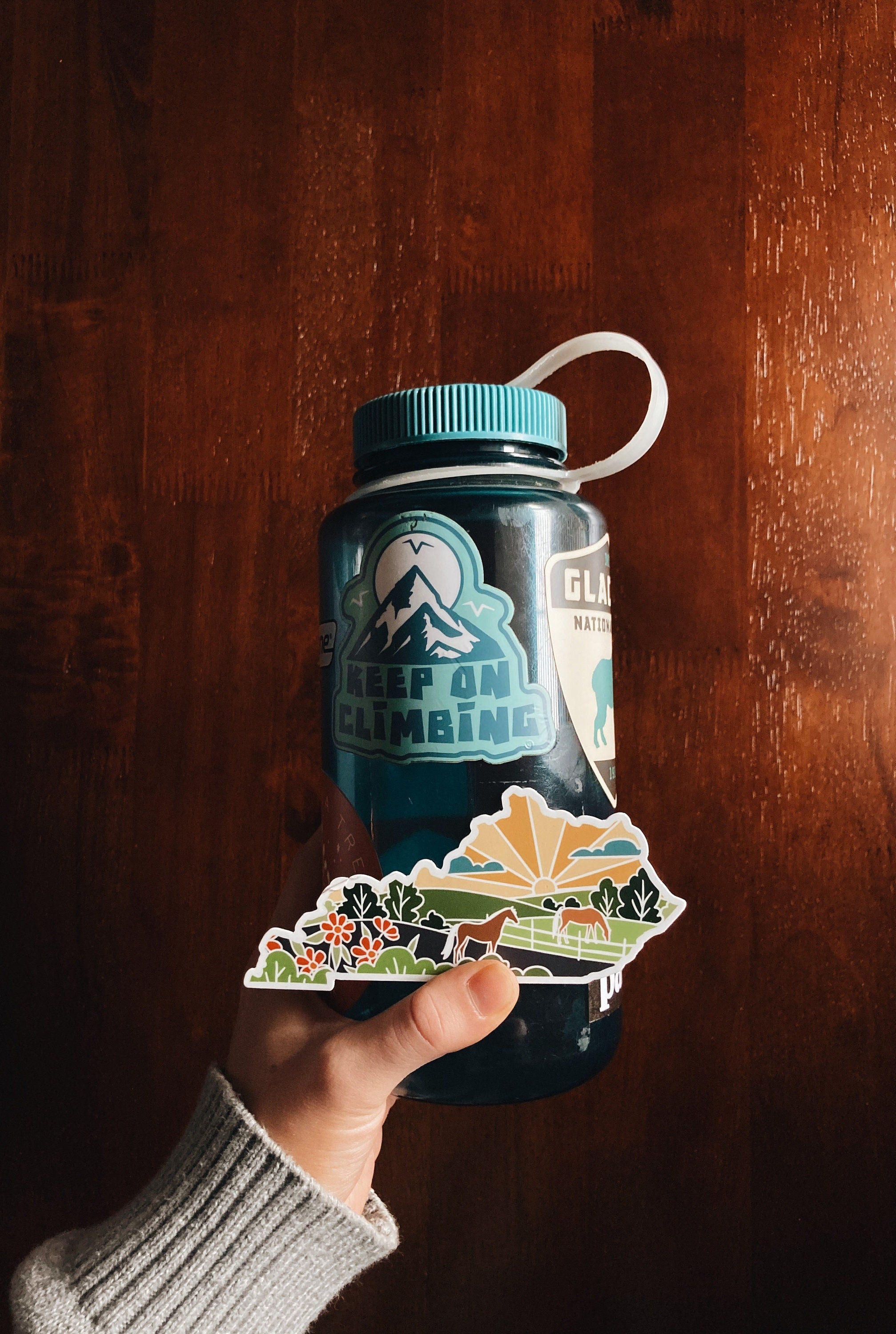 Kentucky Durable Sticker | High Quality Bumper Sticker | United States Vinyl Decal | Weatherproof Sticker | Water Bottle Sticker | 4"