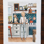 Illustrated Postcard Variety Set | Set of 6 Mix & Match | Watercolor Postcards | Mini Art Prints | Illustrated Stationary