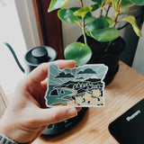 Oregon Car Magnet | Weatherproof State Magnet | Outdoorsy Magnet | Oregon Gift | Locker Magnet | Fridge Magnet | Decorative Magnet