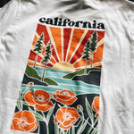 California Poppy T-shirt Front & Back | Graphic Tee | Unisex California Tee | Unisex Basic Softstyle | California Gift | California Apparel