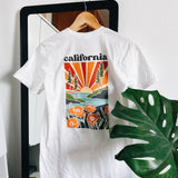 California Poppy T-shirt Front & Back | Graphic Tee | Unisex California Tee | Unisex Basic Softstyle | California Gift | California Apparel