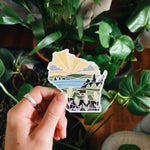 Wisconsin Car Magnet | Weatherproof Magnet | Outdoorsy Magnet | Locker Magnet | Fridge Magnet | Decorative Magnet