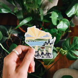 Wisconsin Car Magnet | Weatherproof Magnet | Outdoorsy Magnet | Locker Magnet | Fridge Magnet | Decorative Magnet