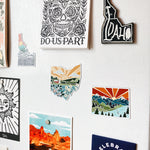 Colorado Car Magnet | Weatherproof State Magnet | Outdoorsy Magnet | Locker Magnet | Fridge Magnet | Lightweight Magnet | 2.86" x 2.18"