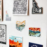 Colorado Car Magnet | Weatherproof State Magnet | Outdoorsy Magnet | Locker Magnet | Fridge Magnet | Lightweight Magnet | 2.86" x 2.18"