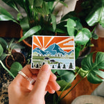 Wyoming Car Magnet | Car Magnet | Outdoorsy Magnet | Locker Magnet | Fridge Magnet | Lightweight Magnet