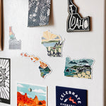 Hawaii Car Magnet | Weatherproof State Magnet | Outdoorsy Magnet | Locker Magnet | Fridge Magnet | Lightweight Magnet