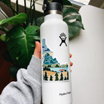 Idaho Weatherproof Sticker | Durable Illustrated State Sticker | Idaho Vinyl Decal | Pacific Northwest Sticker | Bumper Sticker | 4"
