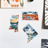 Washington D.C. Car Magnet | Car Magnet | Outdoorsy Magnet | Locker Magnet | Fridge Magnet | Lightweight Magnet