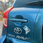 Washington D.C. Car Magnet | Car Magnet | Outdoorsy Magnet | Locker Magnet | Fridge Magnet | Lightweight Magnet