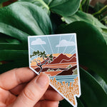 Nevada Car Magnet | Weatherproof State Magnet | Outdoorsy Magnet | Locker Magnet | Fridge Magnet | Car Magnet | 3"