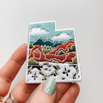 Utah Iron-On Patch | 2.5" Patch | Embroidered Sew-on or Iron-on Applique