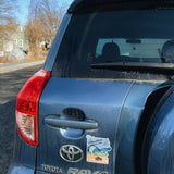 Yellowstone Car Magnet | Weatherproof National Park Magnet | Outdoorsy Magnet | Yellowstone National Park Gift | 4"
