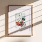 Watercolor Flowers Art Print | Floral | Home Decor | Bouquet | Modern Wildflowers | Colorful Nursery Decor | Minimalist | Bohemian Wall Art