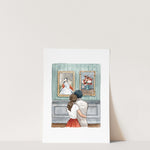 Museum Print | Watercolor Illustration | Wall Art | 8x10" 5x7" Archival Art Print | Art Lover Gift | Couple Gift