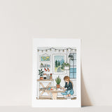 Artist Print | Watercolor Illustration | Wall Art | 8x10" 5x7" Archival Art Print