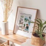 Artist Print | Watercolor Illustration | Wall Art | 8x10" 5x7" Archival Art Print