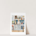Kitchen Print | Watercolor Illustration | Wall Art | 8x10" 5x7" Archival Art Print