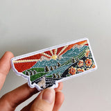 Montana Iron-On Patch | 3" Patch | Embroidered Sew-on or Iron-on Applique