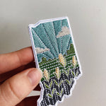 Indiana Iron-On Patch | 3" Patch | Embroidered Sew-on or Iron-on Applique