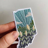 Indiana Iron-On Patch | 3" Patch | Embroidered Sew-on or Iron-on Applique