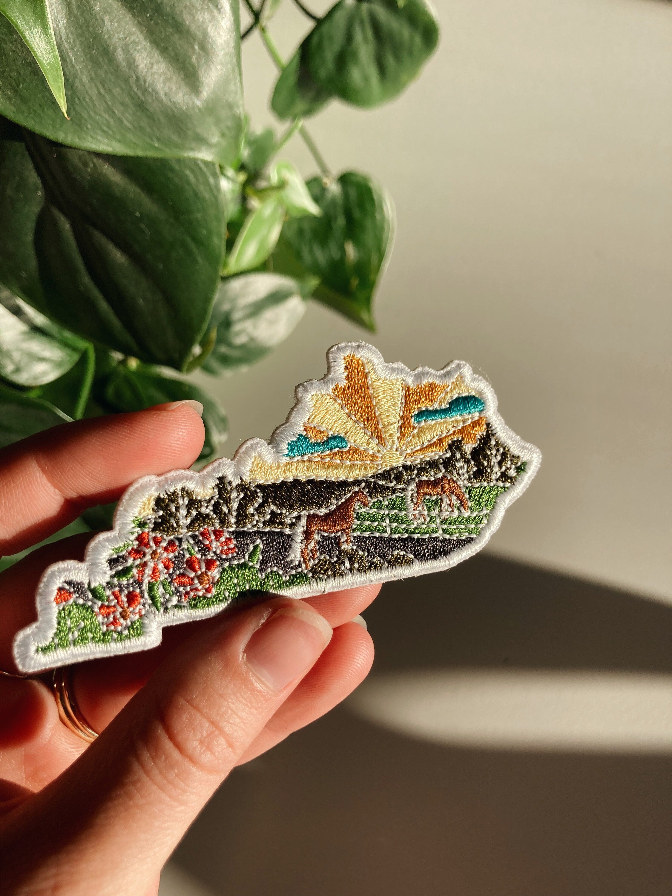Kentucky Iron-On Patch | 3" Patch | Embroidered Sew-on or Iron-on Applique