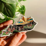 Kentucky Iron-On Patch | 3" Patch | Embroidered Sew-on or Iron-on Applique