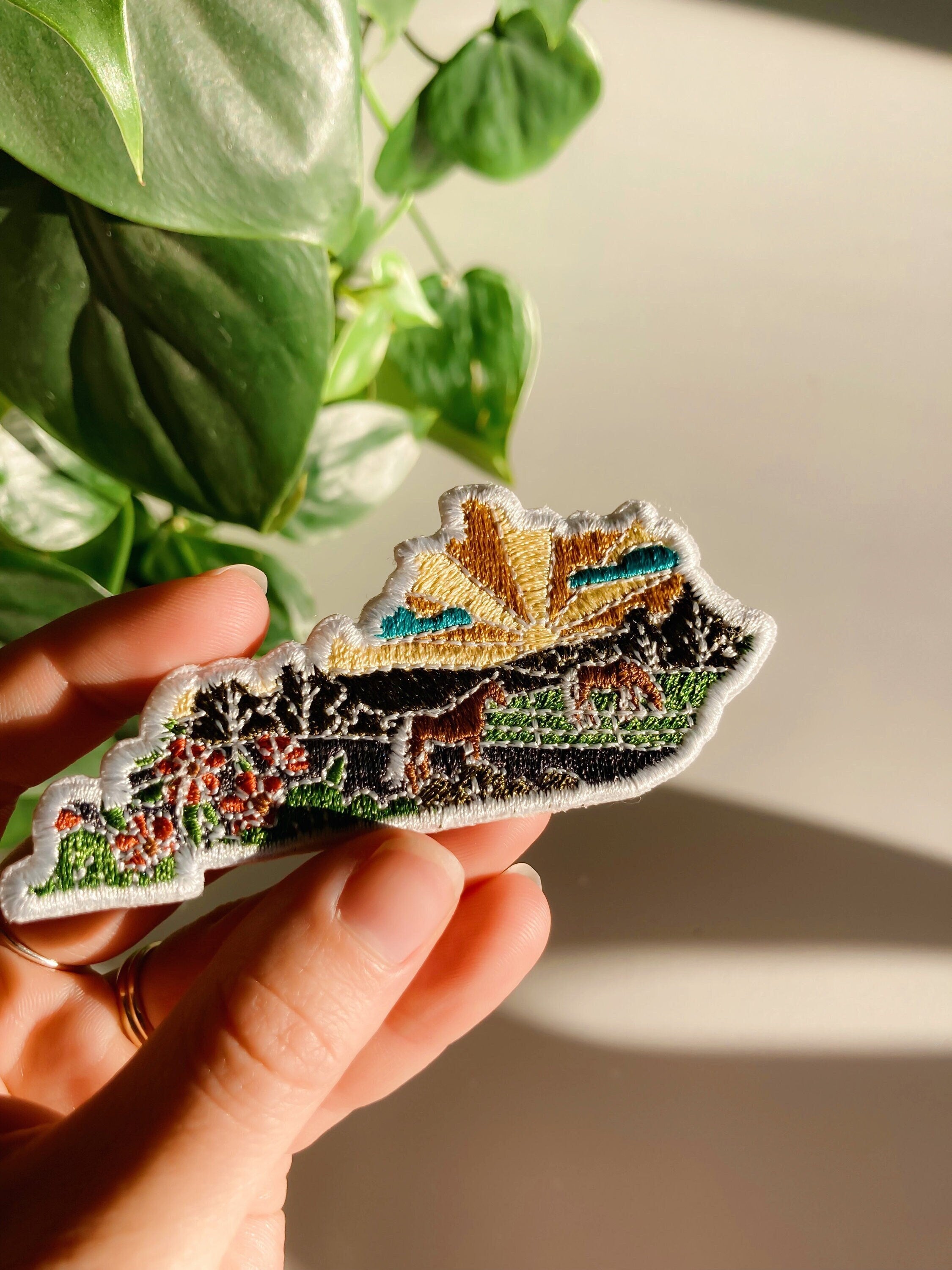 Kentucky Iron-On Patch | 3" Patch | Embroidered Sew-on or Iron-on Applique