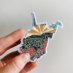 West Virginia Iron-On Patch | 3" Patch | Embroidered Sew-on or Iron-on Applique