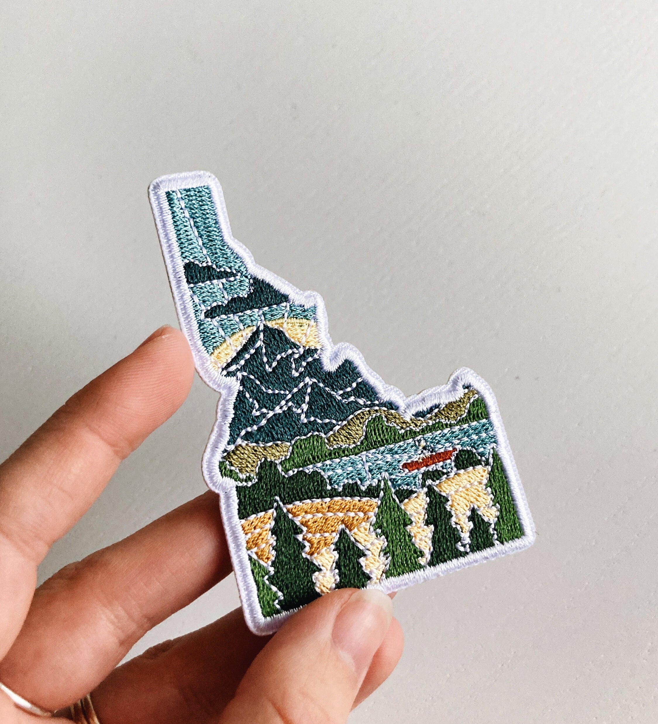 Idaho Iron-On Patch | 3" Patch | Embroidered Sew-on or Iron-on Applique