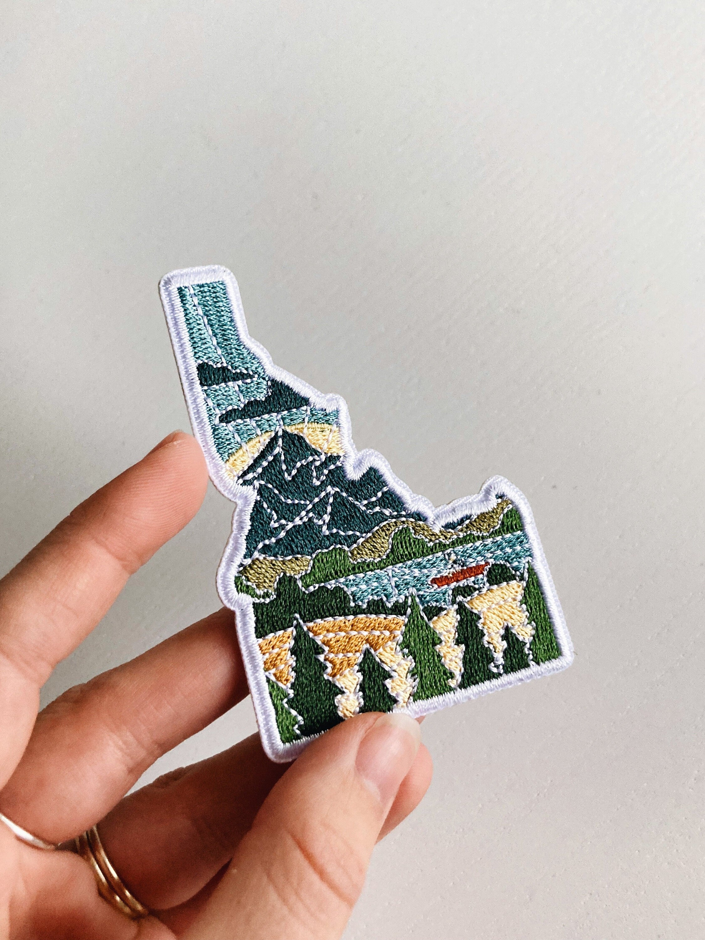 Idaho Iron-On Patch | 3" Patch | Embroidered Sew-on or Iron-on Applique