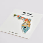 Florida Iron-On Patch | 3" Patch | Embroidered Sew-on or Iron-on Applique