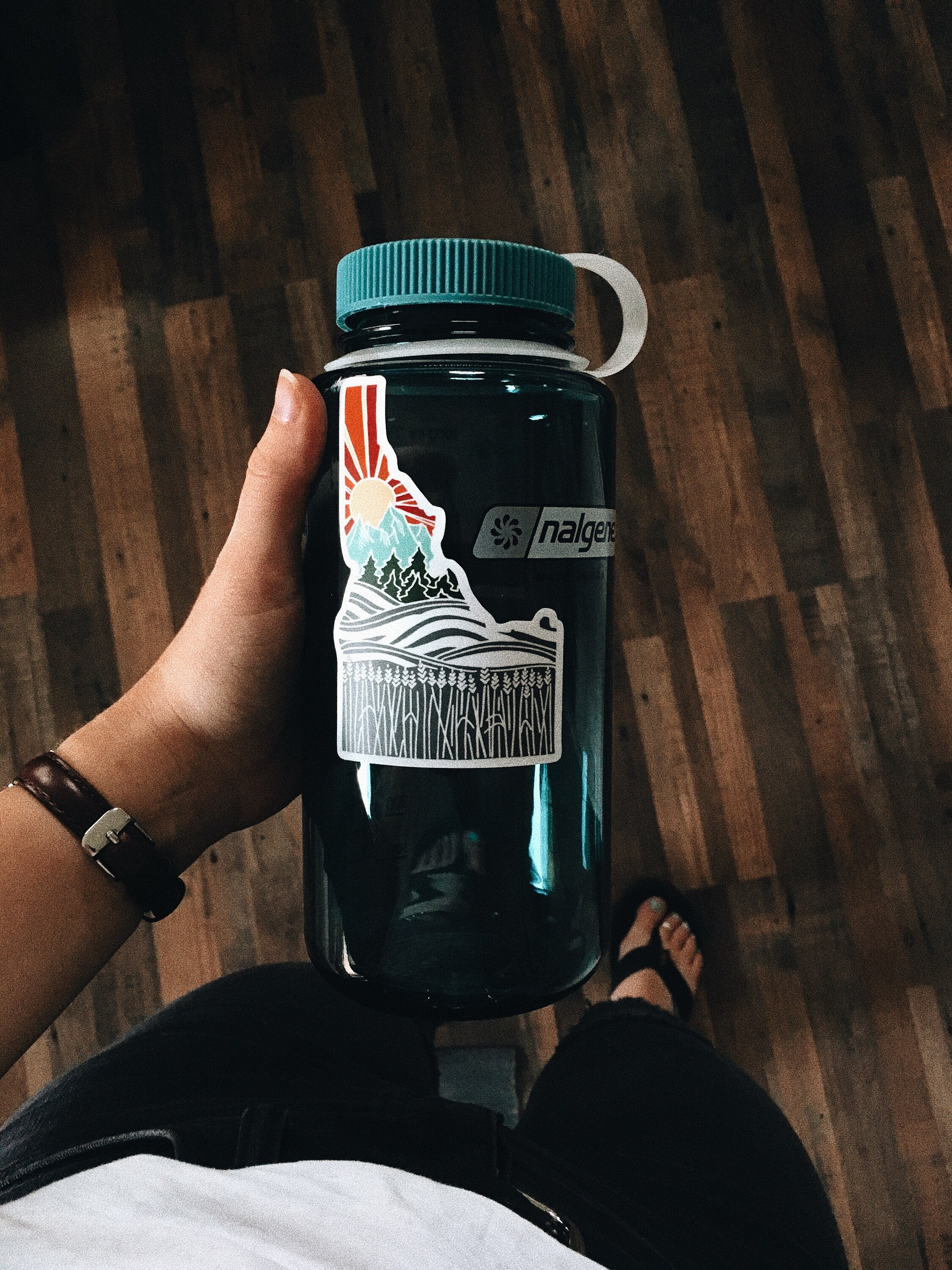 Idaho Durable Sticker | High Quality Bumper Sticker | United States Vinyl Decal | Weatherproof Sticker | Water Bottle Sticker | 4"
