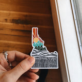Idaho Car Magnet | Weatherproof State Magnet | Outdoorsy Magnet | Pacific Northwest Magnet | Car Magnet | Fridge Magnet