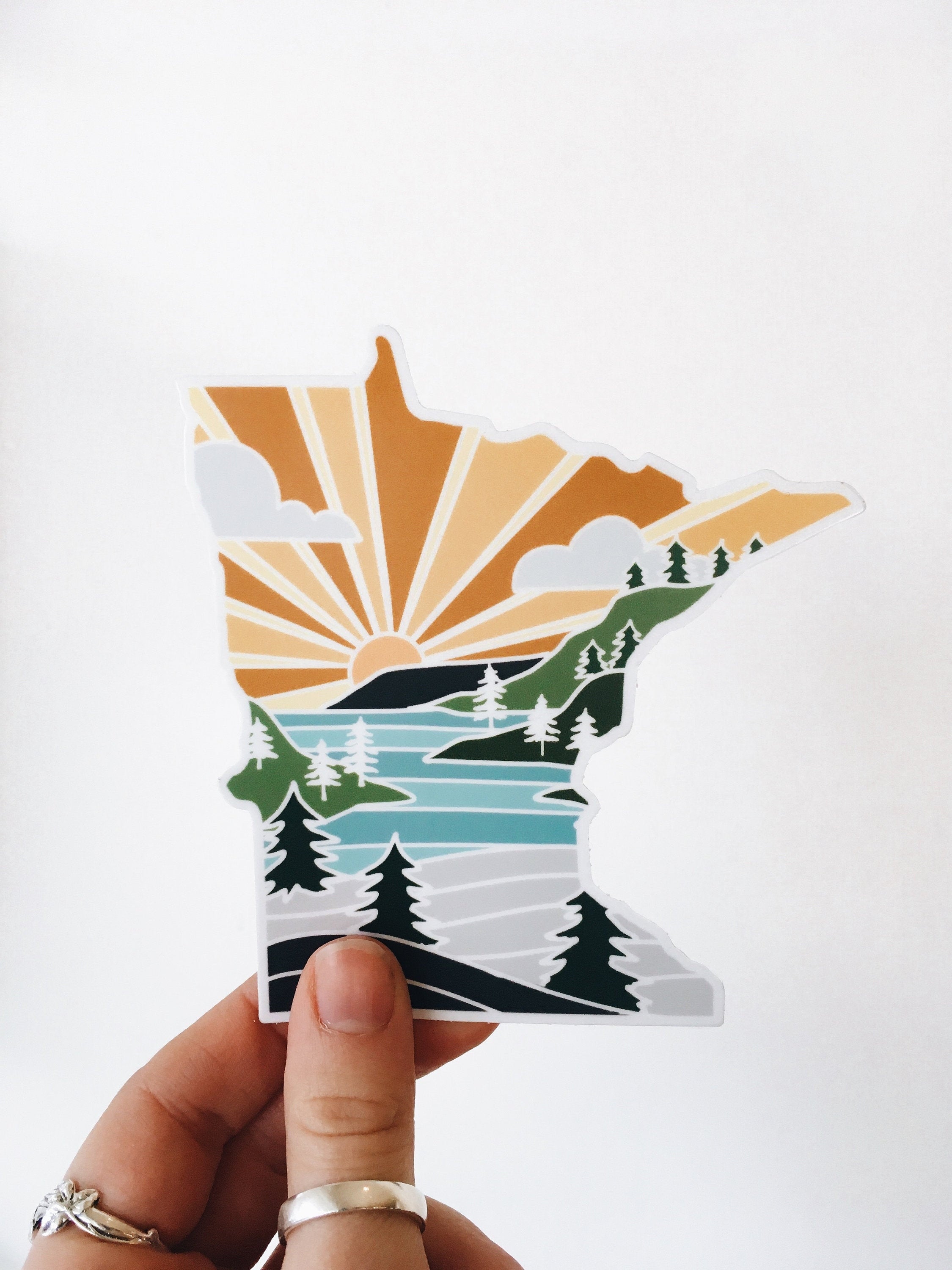 Minnesota Sticker – Summer Stokes Art