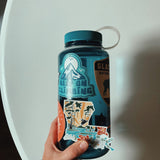 Louisiana Durable Sticker | High Quality Bumper Sticker | United States Vinyl Decal | Weatherproof Sticker | Water Bottle Sticker | 4"