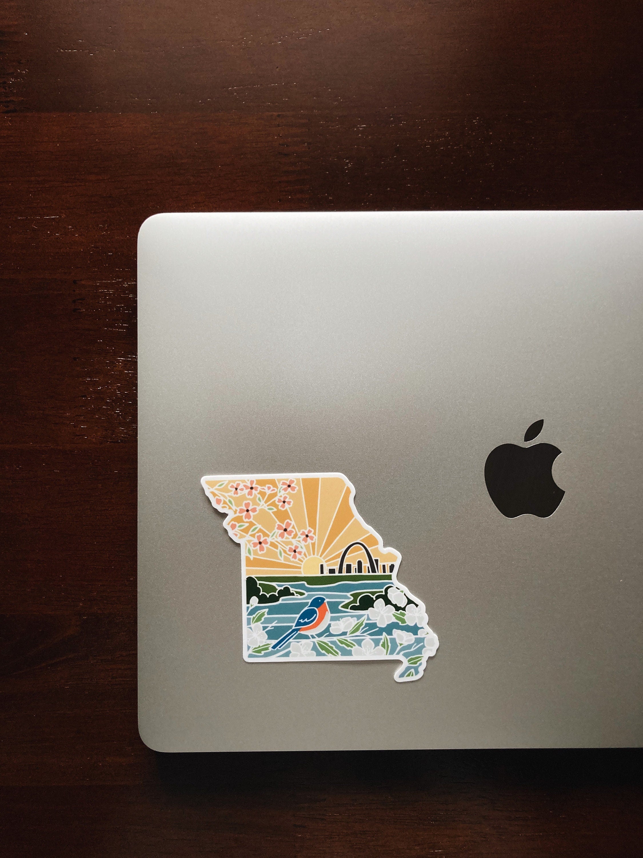 Missouri Durable Sticker | High Quality Bumper Sticker | United States Vinyl Decal | Weatherproof Sticker | Water Bottle Sticker | 4"